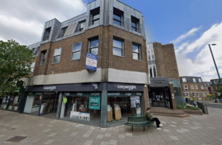 The proposed site is located in 59 - 67 Broad Street, Teddongton (Image via Google Maps)