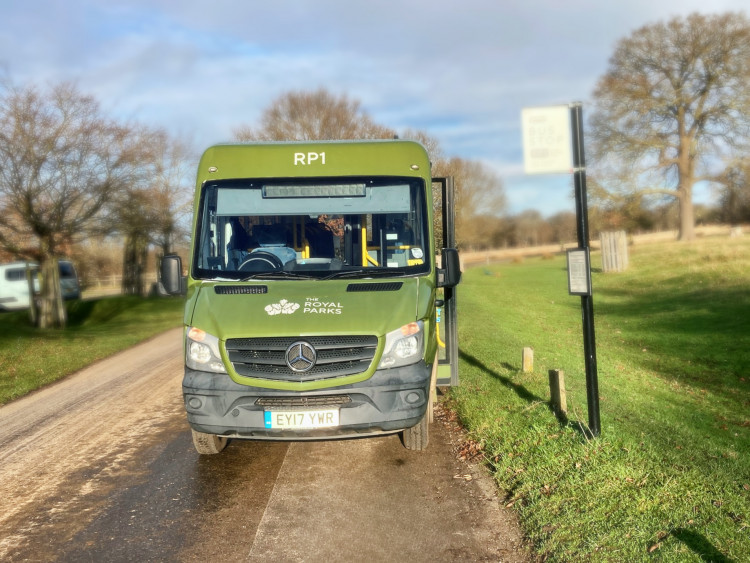 The free Richmond Park Minibus, now ranked among Britain’s quirkiest bus routes (credit: Image supplied).
