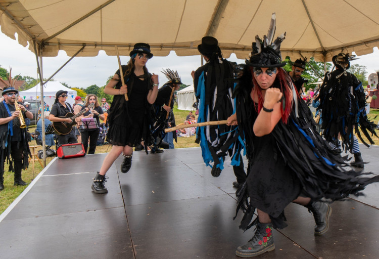 The Priddy Folk Festival returns to Somerset's Mendip Hills from Friday 11 to Sunday 13 July 2025 (Photo: Focus on Photography)