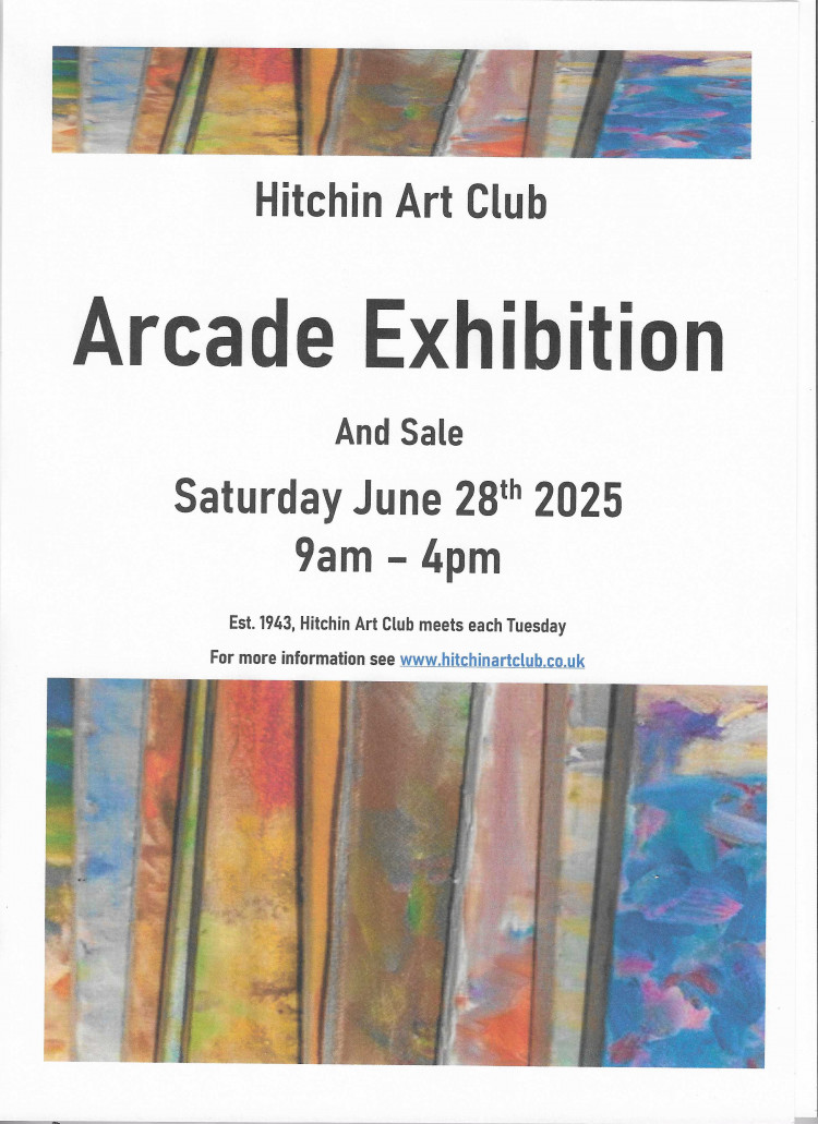 Hitchin Art Club Arcade Exhibition