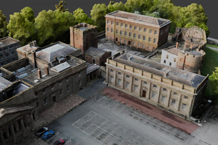 The methods allow a detailed survey and analysis to be undertaken in a non-invasive way (Image via: Chester University)