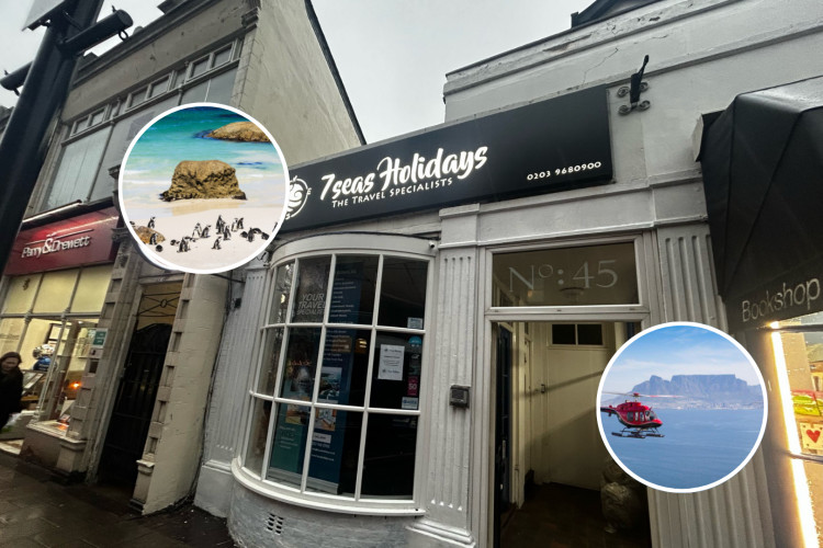 7Seas Holidays is located at 45 Victoria Road, Surbiton, KT6 4JL (Credit: Tilly O'Brien)