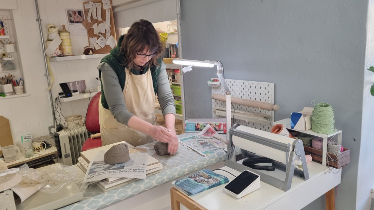 Oakham's independent businesses call on residents to shop locally (Photo: Grace Kennington, Connie Taylor Ceramics)