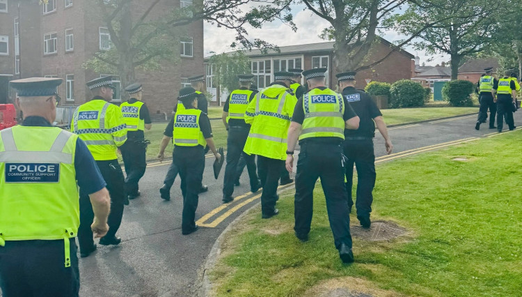 Police carried out Operation Crossbow on Monday, June 23 (Credit: Cheshire Police)