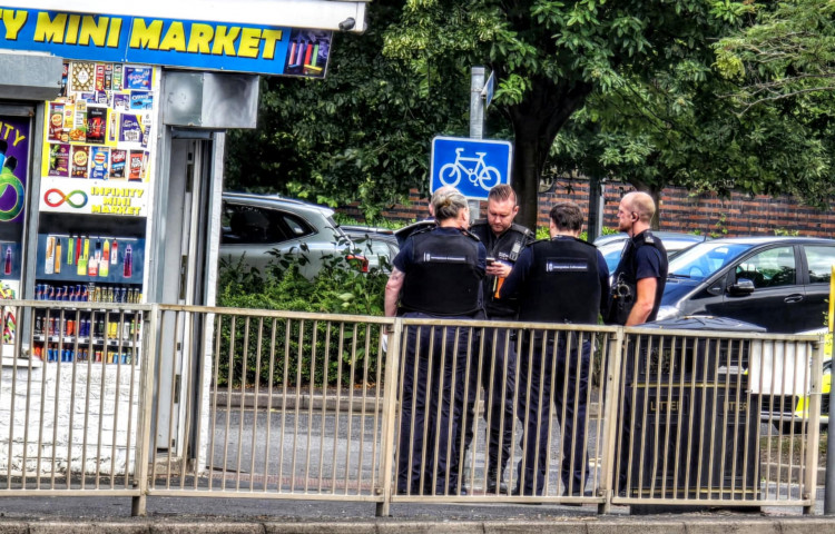 Around £5,000 worth of illegal vapes were seized in Crewe with five shops fined, as part of Cheshire Police's Operation Crossbow across the county on Monday 23 June (Ryan Parker).