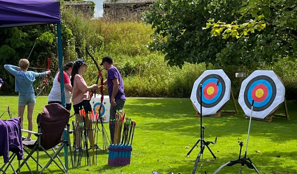 Archery Tournament at The Bishop’s Palace Archery Tournament at The Bishop’s Palace