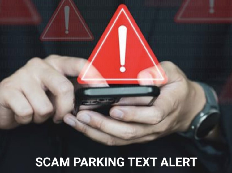 WCC issues warning regarding scam parking text messages (image via Warwickshire County Council)