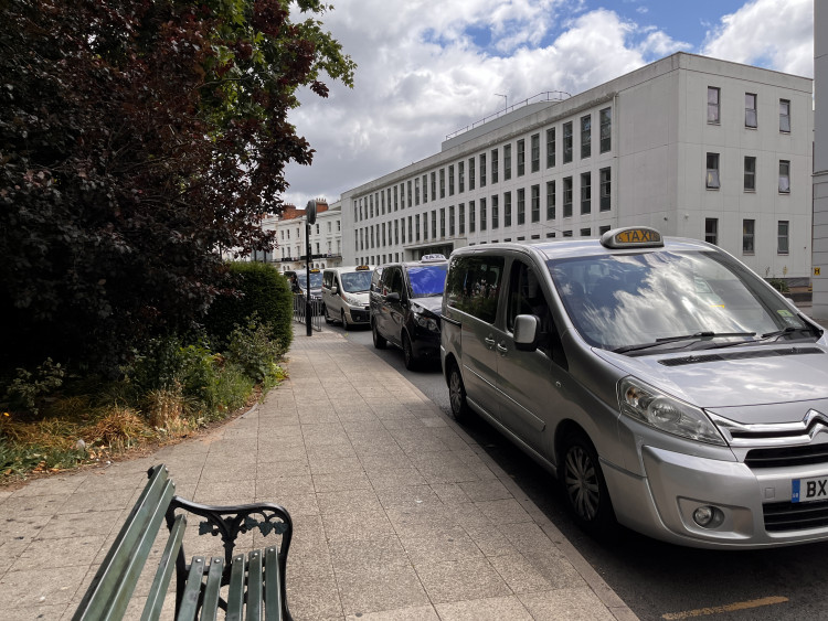WDC, DVSA and Warwickshire Police, inspected 55 private hire vehicles (images via Nadia Sayed) 