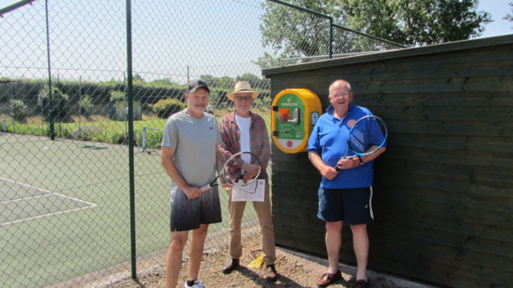 The latest defibrillator has been installed at Kenilworth Tennis, Squash and Croquet Club (image supplied) The latest defibrillator has been installed at Kenilworth Tennis, Squash and Croquet Club (image supplied)