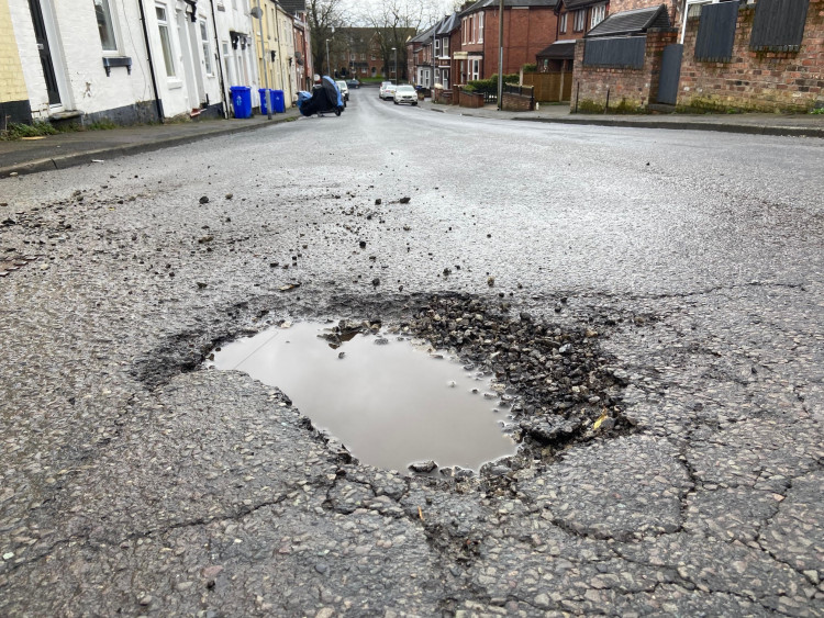 Alykhaan Nourani, from Manchester, claimed cars had been damaged by potholes on roads in Stoke-on-Trent. (LDRS)