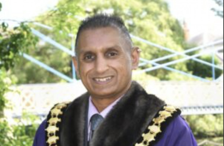 Mayor of Royal Leamington Spa 2025- 2026, Cllr Ruggy Singh (image supplied)