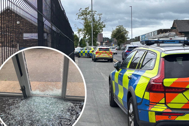 Staffordshire Signature Cars, on Leek Road, was broken into over the weekend. (Nub News)