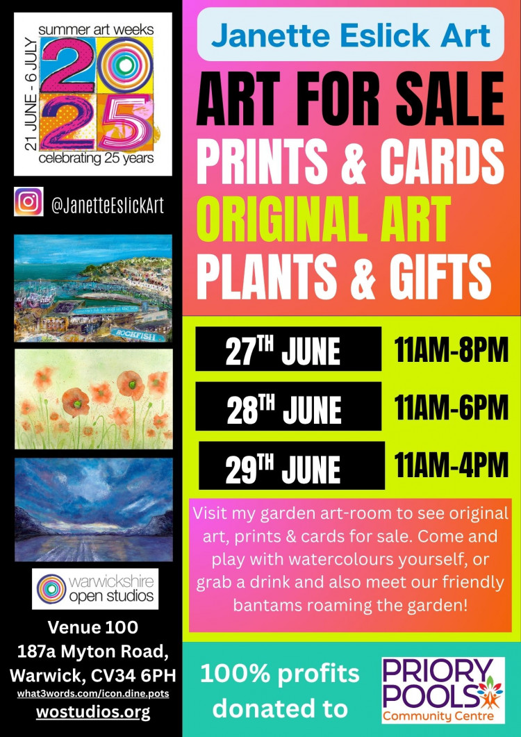 Summer Arts Weeks' Exhibition - plus plant and gift sale!