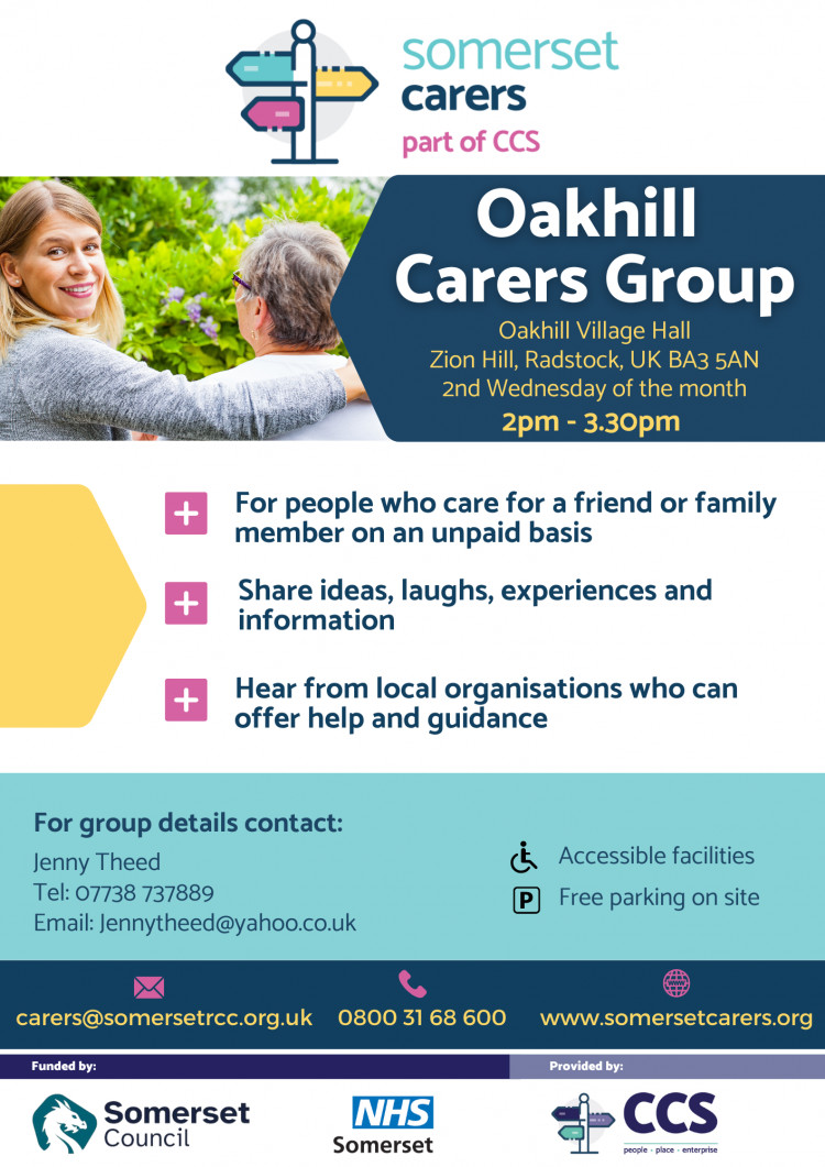 Oakhill Carers Support Group (was Shepton Mallet) Oakhill Carers Support Group (was Shepton Mallet)