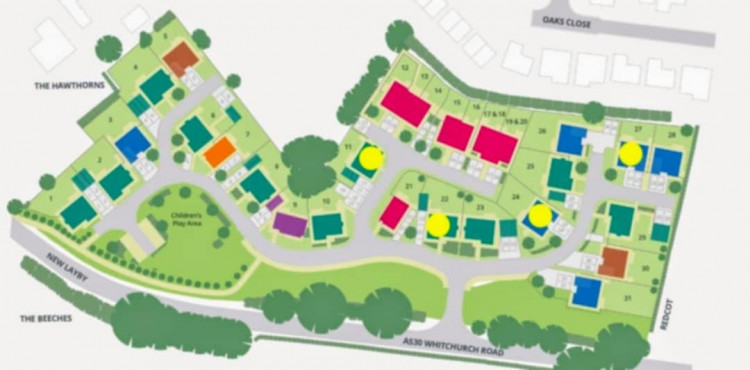 There are only four plots on Alderwood Gardens remaining, with James Du Pavey ready to welcome potential buyers with viewings by appointment (Edgefold Homes).