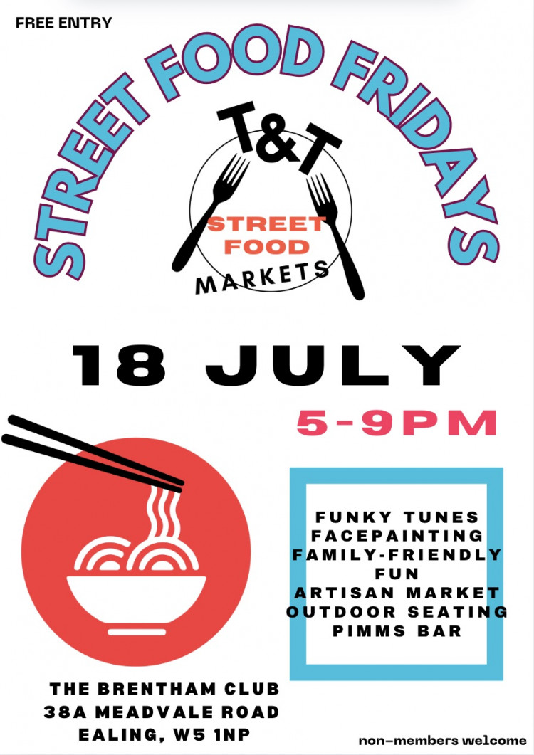 T&T MARKETS PRESENTS STREET FOOD FRIDAY AT THE BRENTHAM CLUB T&T MARKETS PRESENTS STREET FOOD FRIDAY AT THE BRENTHAM CLUB