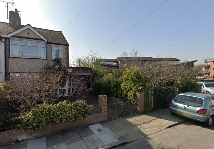 Richmond Council rejected plans to replace a garage on Vincam Close with a two-storey home, citing flooding, energy and affordable housing issues (credit: Google Maps).
