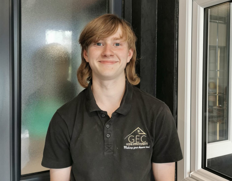 Louis Storey has started an apprenticeship with GEC Home (Credit: GEC Home)