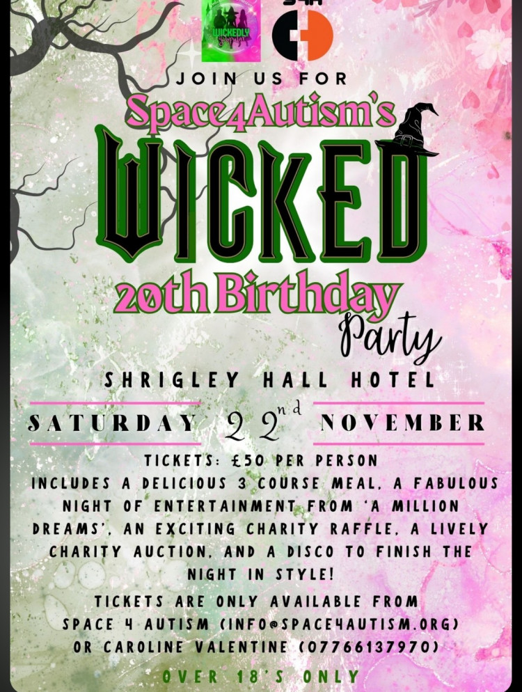 Space4autism "Wicked" 20th birthday party Space4autism "Wicked" 20th birthday party