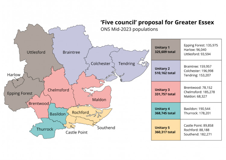 Your thoughts are wanted on the 'Five council' proposal for Greater Essex. (Credit: Maldon District Council)
