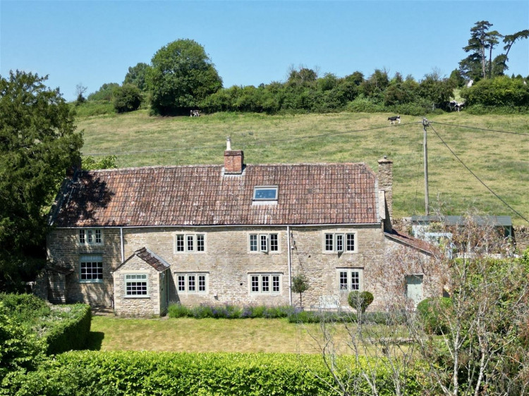 A character-filled period home perched high above Somerset, with a view that makes the neighbours’ shed look very small indeed.
