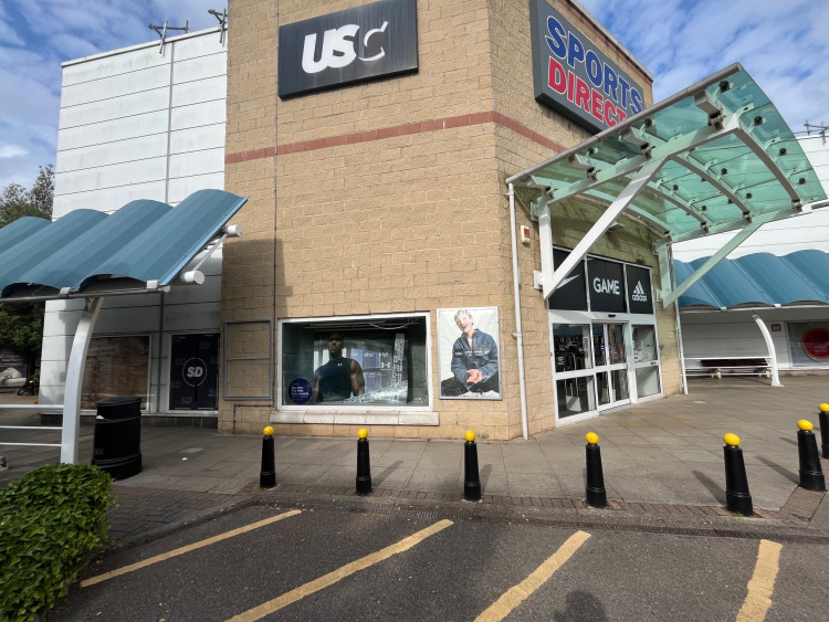 The proposed foodstore would occupy Unit 1a, currently home to Sports Direct (credit: Planning application).