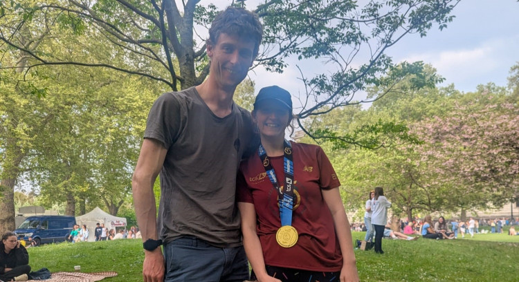 Helen Vye ran the London Marathon in 2025 (Credit: East Cheshire NHS Charity)