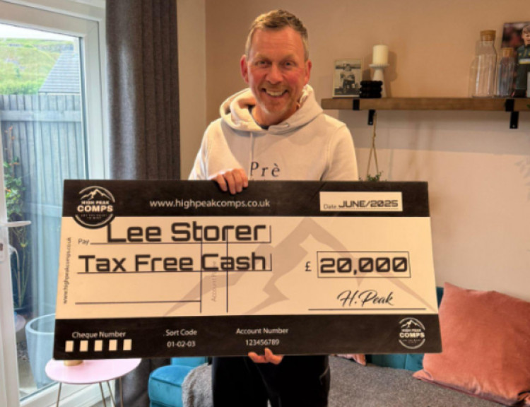 High Peak Comps - a local competitions firm - is hosting some exciting prize draws featuring thousands of pounds in cash (Image - High Peak Comps)