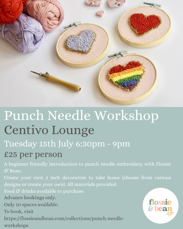 Flossie & Bean Punch Needle Workshop Flossie & Bean Punch Needle Workshop