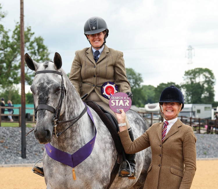 Danielle and Stormzy the Horse will compete at Horse of the Year this October (Photo: 1st Class Images)