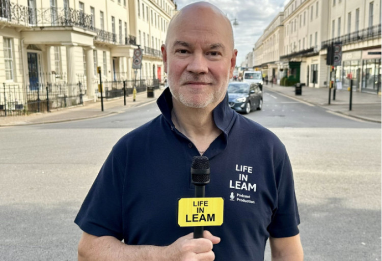 Tim Bishop local resident has launched a podcast about all things Leamington (image supplied)