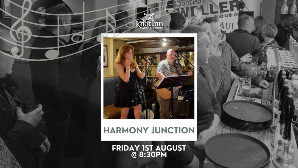 Live music with Harmony Junction at The Knot Inn