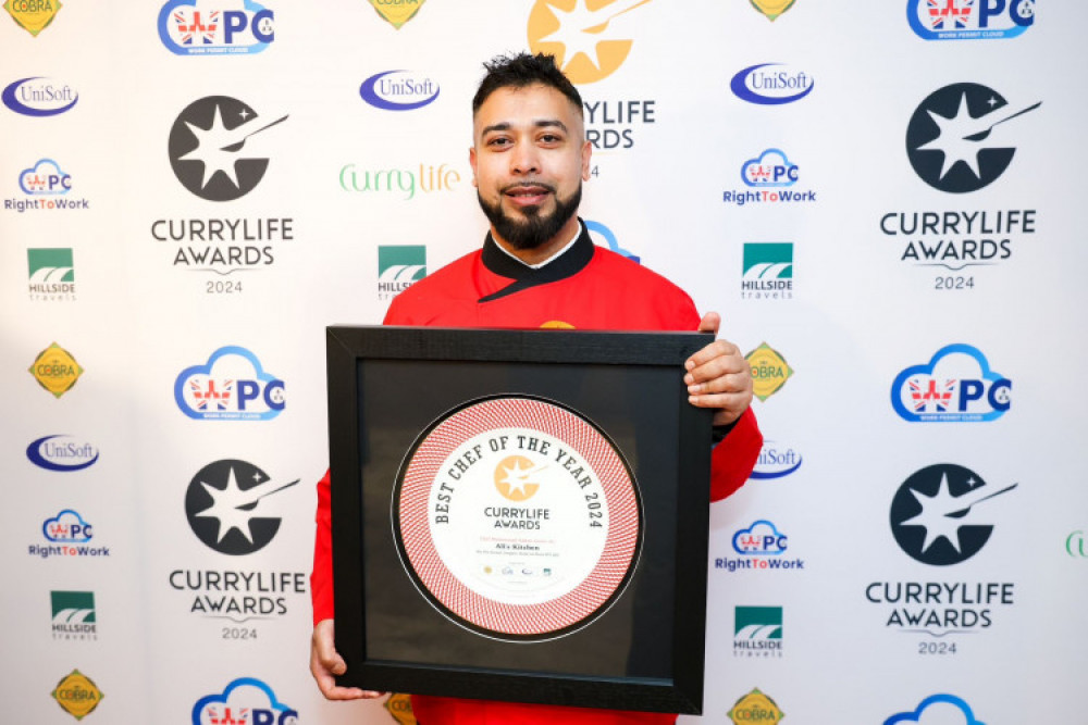 Muhammad Aaban Aamir Ali of Ali's Kitchen in Longton is a finalist in the English Curry Awards. (Ali's Kitchen)