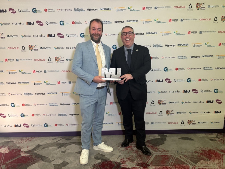 Stockport Council was named local authority of the year at the 2025 MJ Awards - described as the UK's 'most prestigious' local government awards (Image - Stockport Council)
