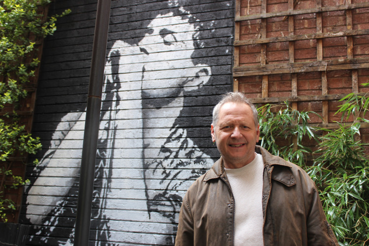 Trevor Stokes, organiser of Joy Division Day (Credit: Nub News)