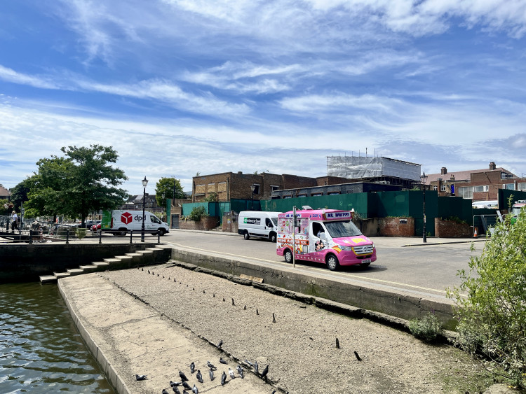 The Twickenham Riverside project will deliver 45 homes, shops and a new public space (credit: Cesar Medina).