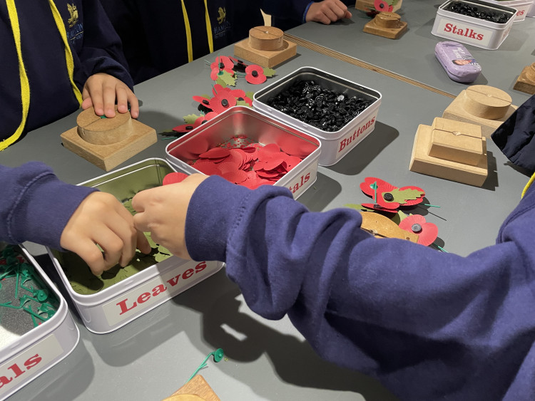 Children and families can take part in treasure hunts and creative poppy-making this summer at The Poppy Factory in Richmond (credit: The Poppy Factory).