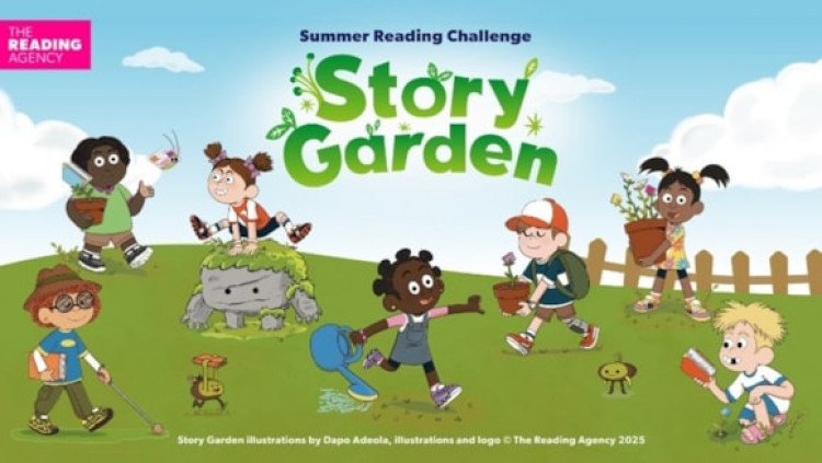 Hertfordshire Libraries Story Garden Summer Reading Challenge 