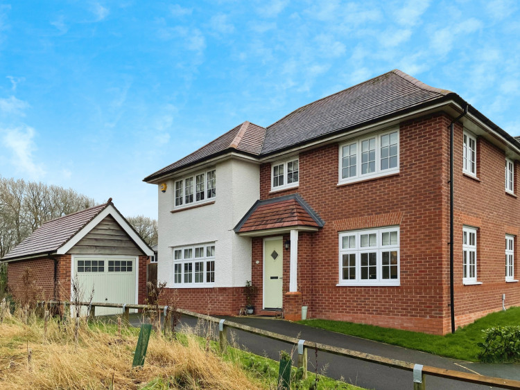 This family-orientated home has the benefit of a useful garage and driveway (Thornley Groves)