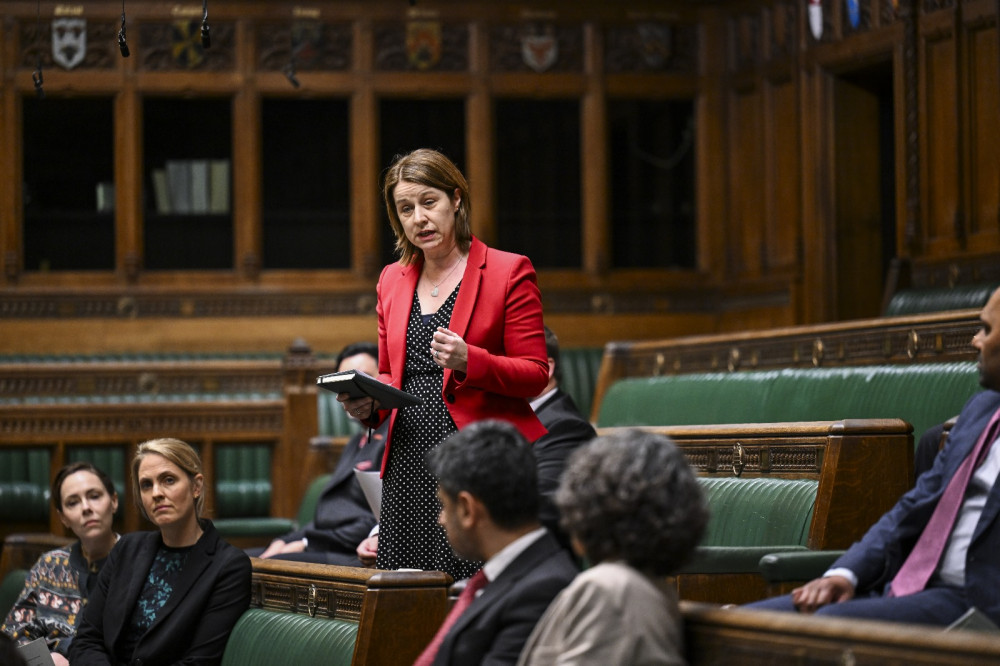 Leicestershire MP Amanda Hack gives statement following controversial welfare vote (Photo: Amanda Hack)