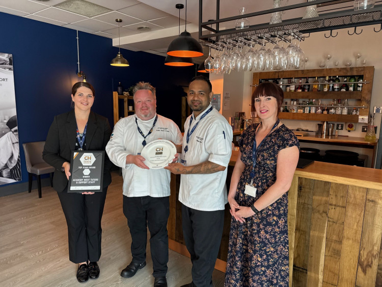 The Chester Hospitality People Awards took place at Chester Racecourse (Image via: Cheshire College South & West)