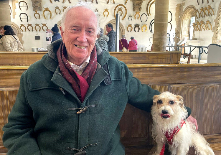Declan McCarthy and his dog Ollie (Photo: LDRS)