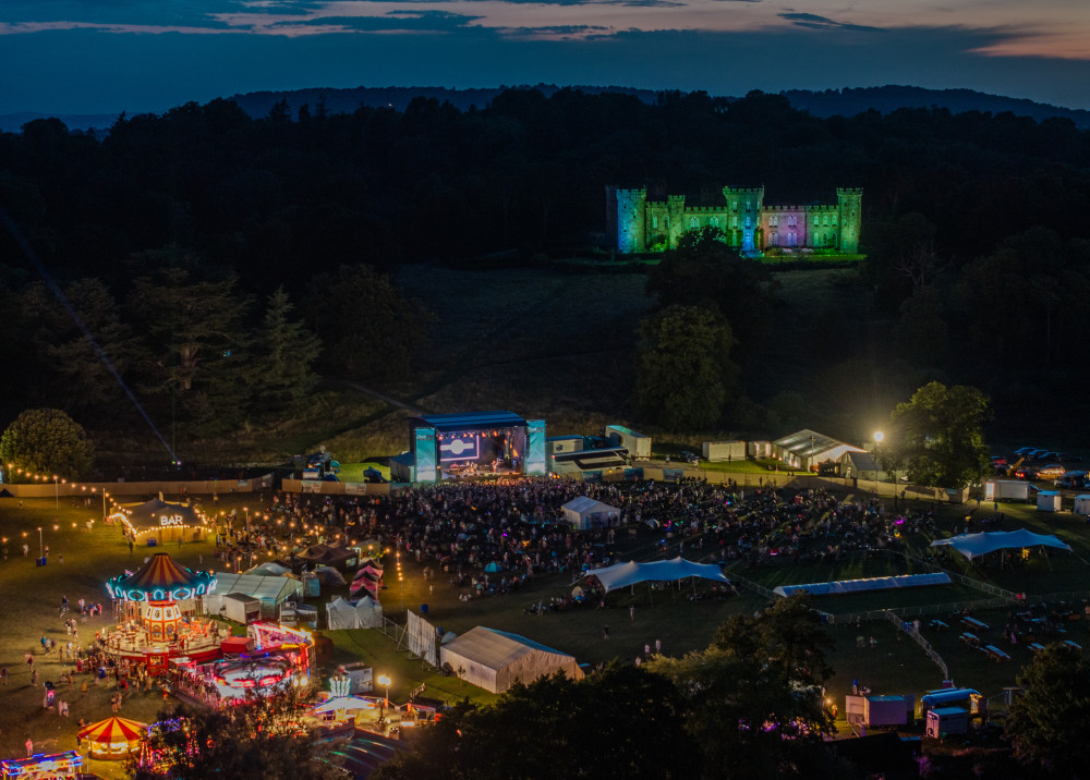 The festival will take place in the picturesque grounds of Cholmondeley Castle (Image via: Deva Fest) 
