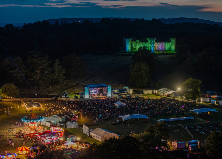 The festival will take place in the picturesque grounds of Cholmondeley Castle (Image via: Deva Fest) 