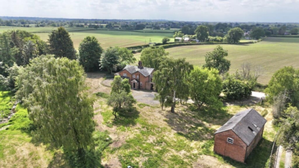 The four-bedroom detached farmhouse (Holly Bank) on Heatley Lane, Broomhall (James Du Pavey). The four-bedroom detached farmhouse (Holly Bank) on Heatley Lane, Broomhall (James Du Pavey).