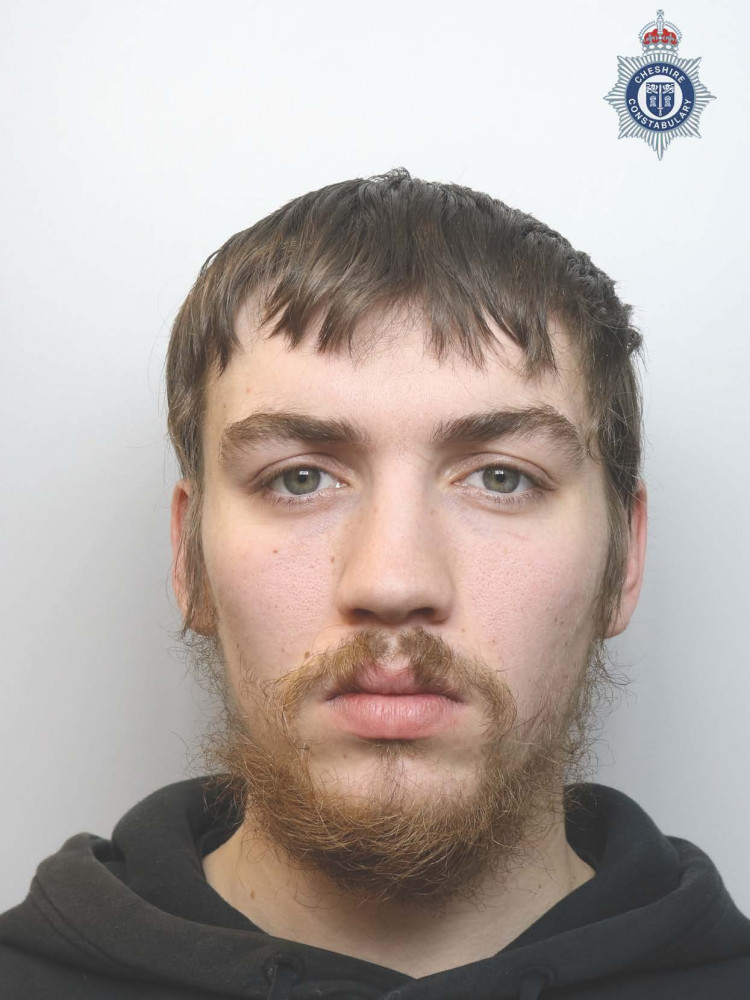 Cameron Jones, of Earle Street, was sentenced to 30 months behind bars on Thursday 3 July (Cheshire Police).