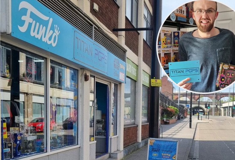 Titan Pops, based at Graylaw House on Chestergate, specialises in collectible Pop Vinyl figurines, accessories, clothes, and more (Images - Titan Pops)