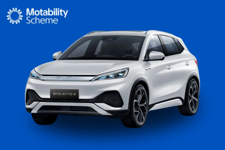 new Motability offers on BYD Models for April to June Applications 2025 are out now! (Photo: Swansway)