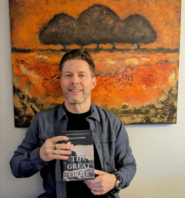 Paul D Coombs, who has lived in Crewe for 20 years, has released his debut novel 'The Great Orme' (Nub News).