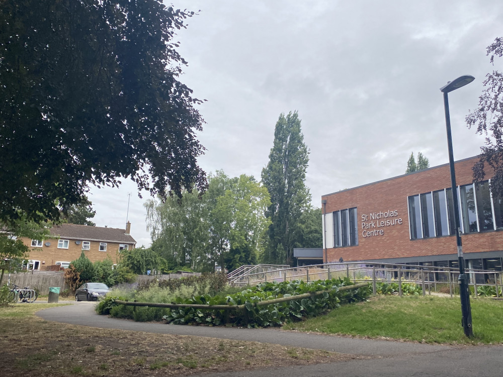 The roof at St Nicholas Park Leisure Centre needs replacing (image by Nub News) The roof at St Nicholas Park Leisure Centre needs replacing (image by Nub News)